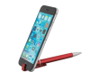 Multifunctionele pen met verwijderbare dop kleur rood