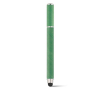 Originele papieren pen met touch tip kleur groen