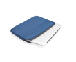 Aantrekkelijke laptophoes met logo kleur blauw