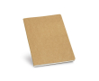 Notitieboekje met logo van gerecycled papier kleur ivoor