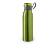 Aluminium drinkfles met originele dop kleur lichtgroen