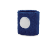 Elastisch polsbandje met logo kleur blauw