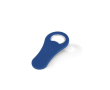 Bieropener met logo en magneet kleur blauw