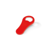 Bieropener met logo en magneet kleur rood