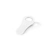 Bieropener met logo en magneet kleur wit