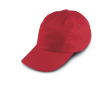 Kinderpet met naam voor reclame kleur rood
