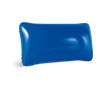 Goedkoop opblaasbaar kussentje met logo kleur blauw
