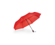 Opvouwbare paraplu met logo kleur rood