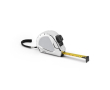 Rolmaat met logo, 3m kleur zilver