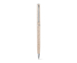 Luxe tarwestro pennen met clip kleur hout