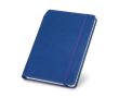 A5 notitieboekje met pennenhouder kleur blauw