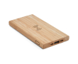 Draadloze powerbank voor merchandising kleur ivoor
