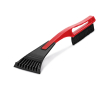 IJskrabber met logo voorzien van borsteltje kleur rood