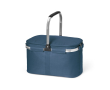 Picknickmand met logo kleur blauw