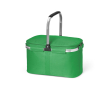 Picknickmand met logo kleur groen
