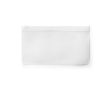 Grote tasjes met logo voor mondmaskers kleur wit