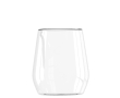 Luxe kristalglas met een inhoud van 380ml kleur doorzichtig