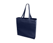 Gekleurde tote handtas van 220 gram kleur blauw