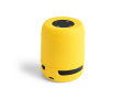 Compacte bluetooth speaker kleur geel