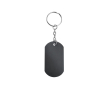 Sleutelhanger met militair esthetisch fineer kleur zwart
