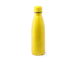 Stalen fles in diverse kleuren kleur geel