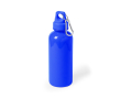 Felgekleurde plastic fle kleur blauw