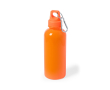 Felgekleurde plastic fle kleur oranje