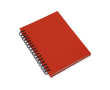 Gepersonaliseerd notitieboekje voor promotie kleur rood