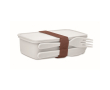Lunchbox van PP kunststof kleur wit