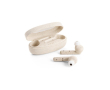Bluetooth koptelefoon met logo van tarwe kleur naturel