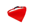 Bandana halsband met logo voor huisdieren kleur rood