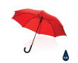 Impact rPET stormparaplu met logo kleur rood