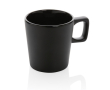 Keramische mok met logo (300ml) kleur zwart