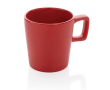 Keramische mok met logo (300ml) kleur rood