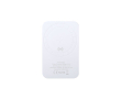Draadloze 5.000 mAh powerbank met logo kleur wit