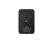 Draadloze 5.000 mAh powerbank met logo kleur zwart
