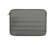 Eco laptoptas met logo en urban design kleur grijs