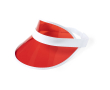 UV-zonneklep voor merchandising kleur rood