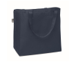 RPET tassen met logo kleur blauw