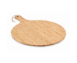 Ronde gepersonaliseerde houten snijplank kleur hout