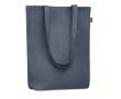 Hennep tas met logo in meerdere kleuren kleur blauw