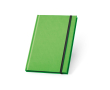 Bedrukte notitieboekjes in neonkleuren kleur lichtgroen
