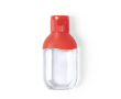 Desinfecterende handgel met logo kleur rood
