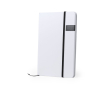 Notebooks met USB stick in kaft kleur zwart