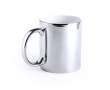 Metallic mokken voor merchandising kleur zilver