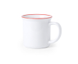 Vintage sublimatie mokken voor merchandising kleur rood
