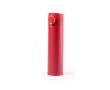 Thermosfles van RVS voor merchandising kleur rood