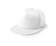 Polyester pet met platte klep kleur wit