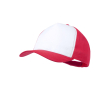 Polyester pet met witte voorkant kleur rood