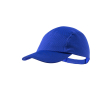 Sportieve pet met logo en UV-bescherming kleur blauw
